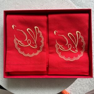 Frette Year of the Rabbit Placemat + Napkin Set